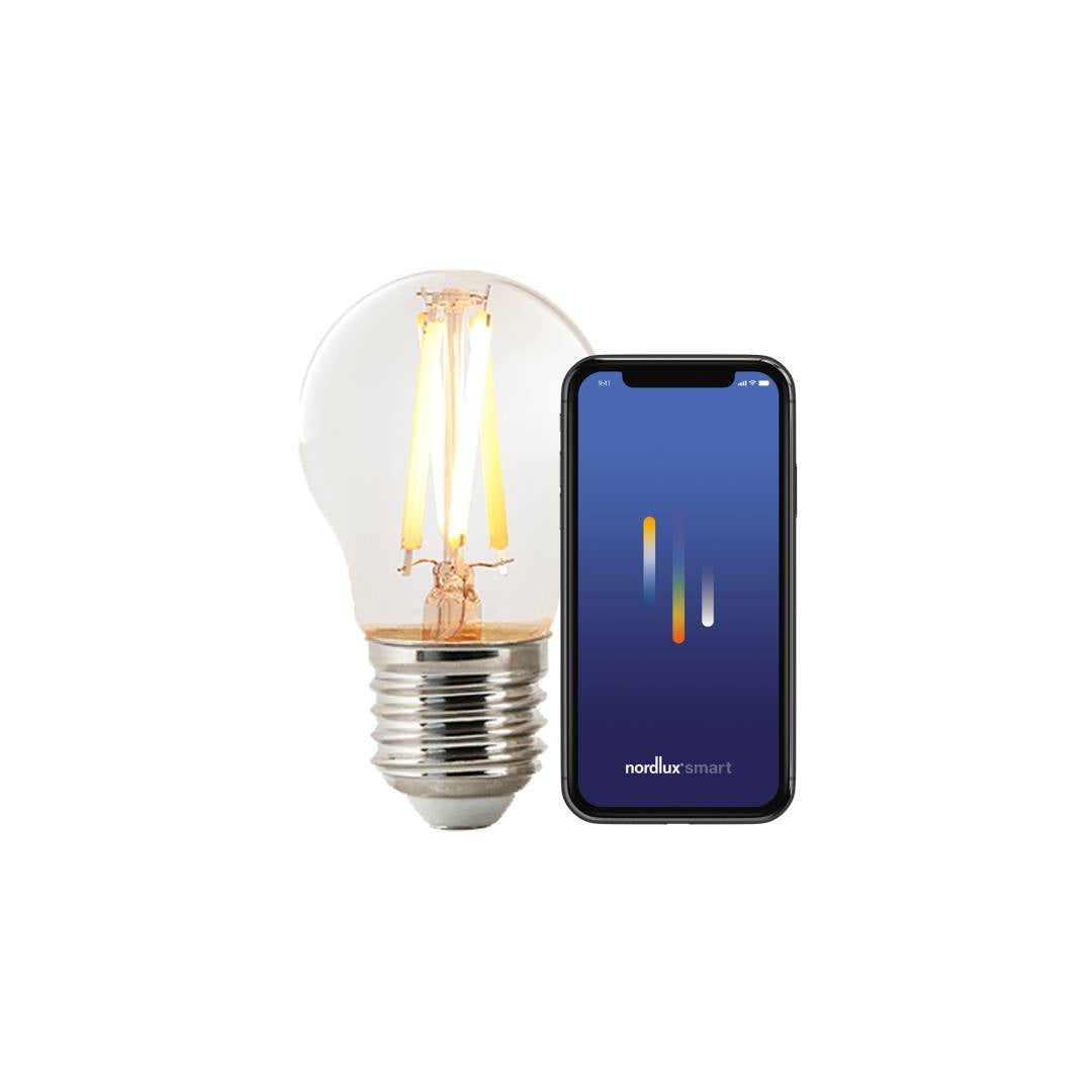 Smart E27 G45 2200-6500K 600lm klar