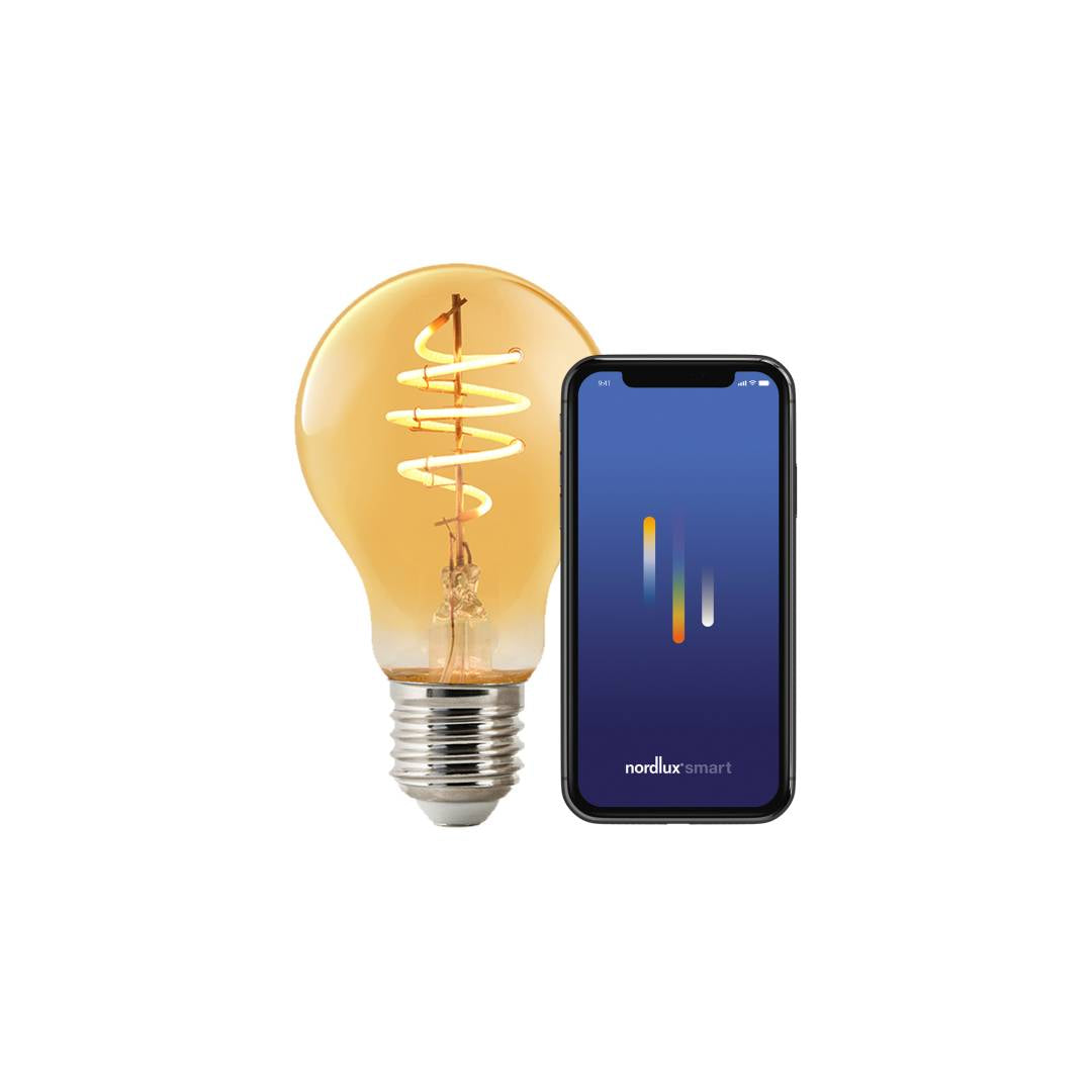 Smart E27 A60 Deco 2200K 380lm amber