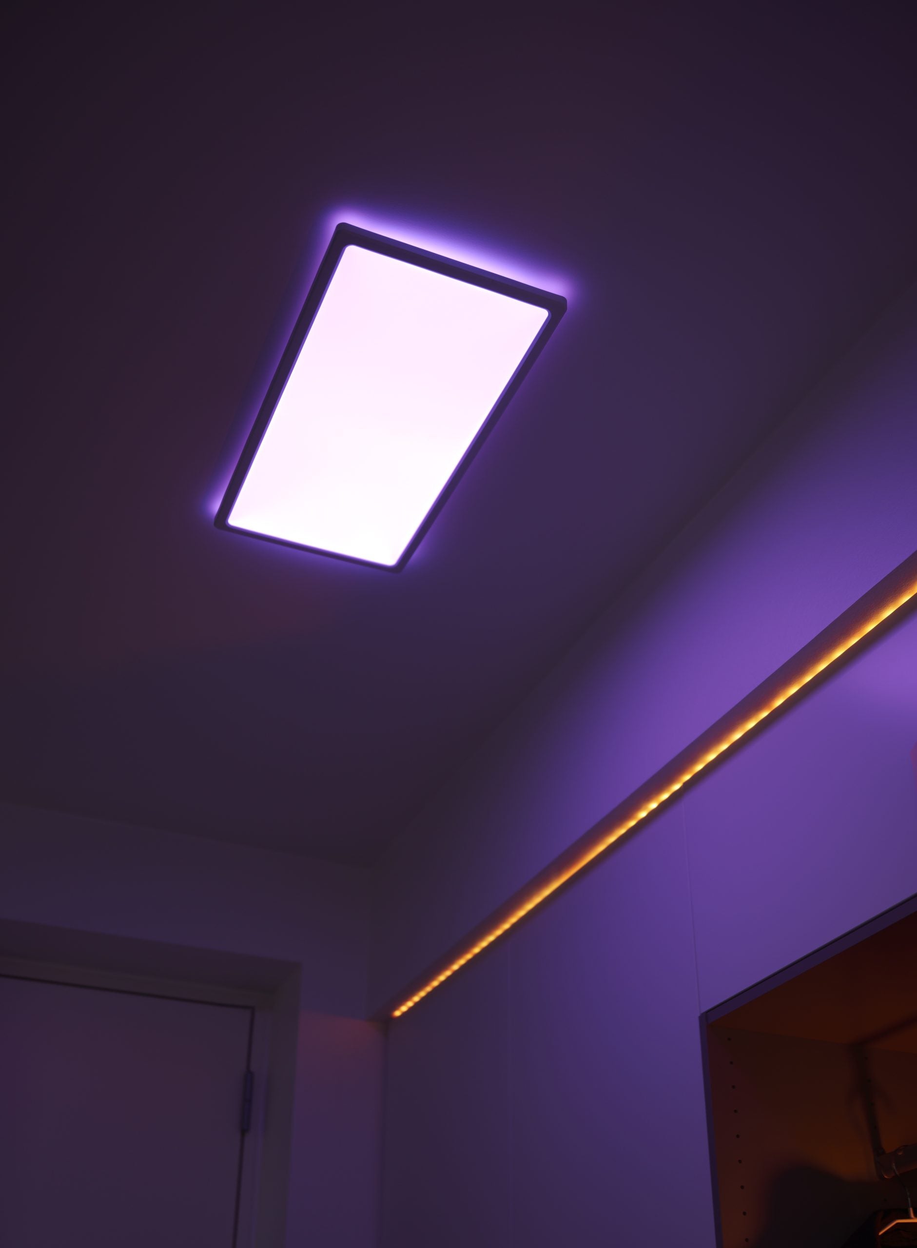 Harlow Smart 60 LED-plafond IP54 vit