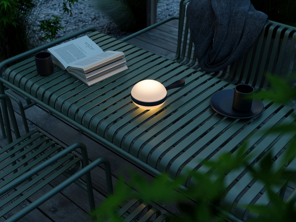 Bring 16 uppladdningsbar lampa vit/svart