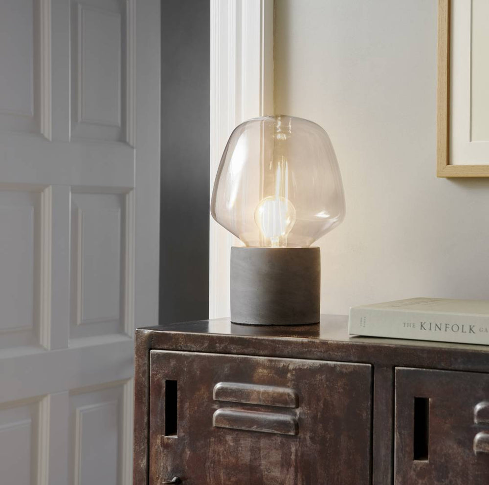 Nordlux Christina pöytävalaisin antrasiitti/savunharmaa