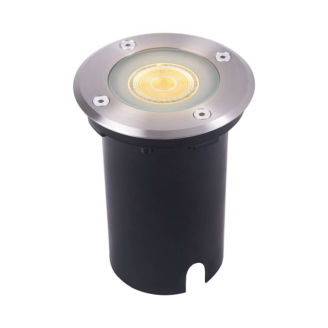 Andor Round spotlight rostfritt stål