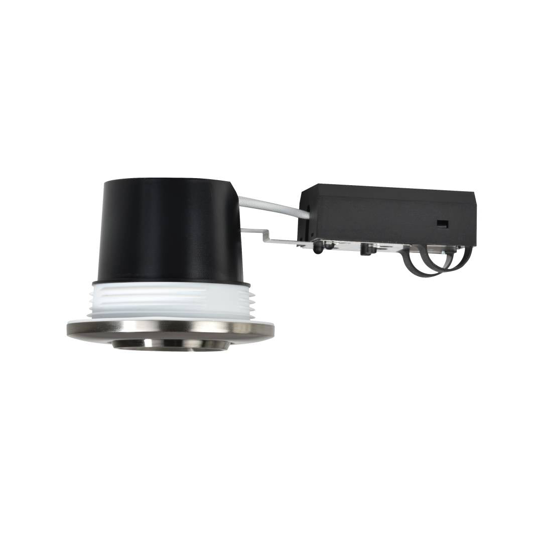 Umberto downlight IP44 nickel