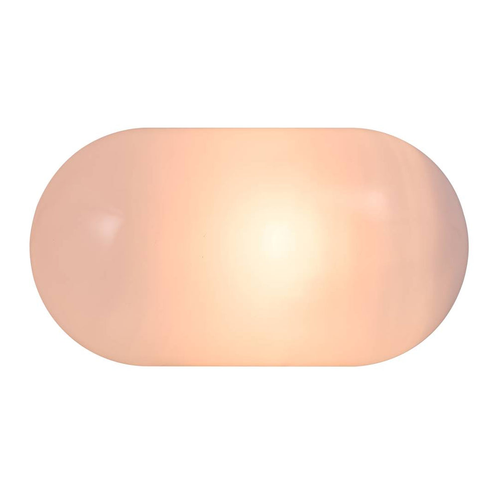 Foam seinävalaisin IP44 musta