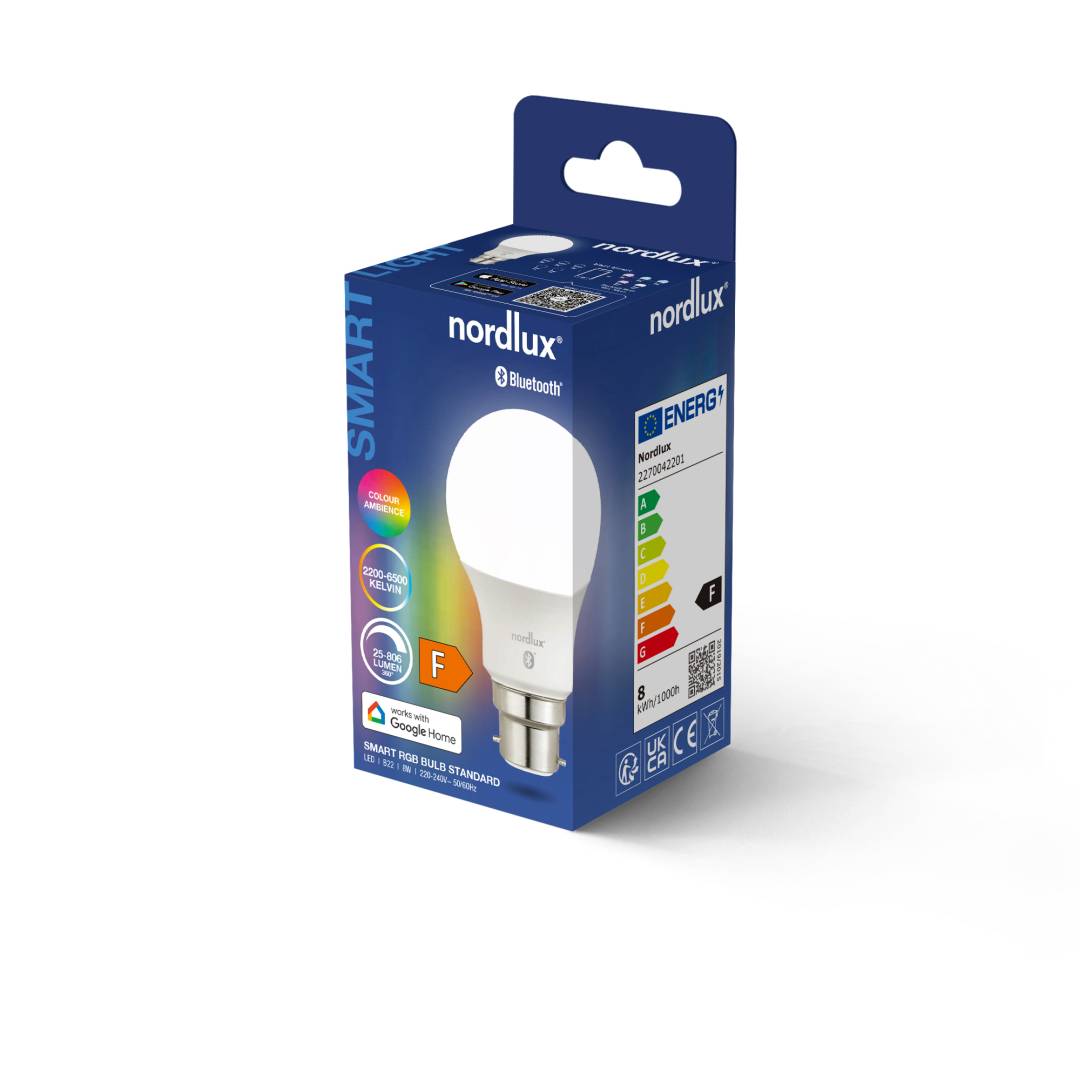 Smart B22 A60 Colour 2200-6500K 806lm