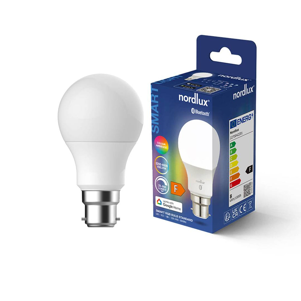 Smart B22 A60 Colour 2200-6500K 806lm