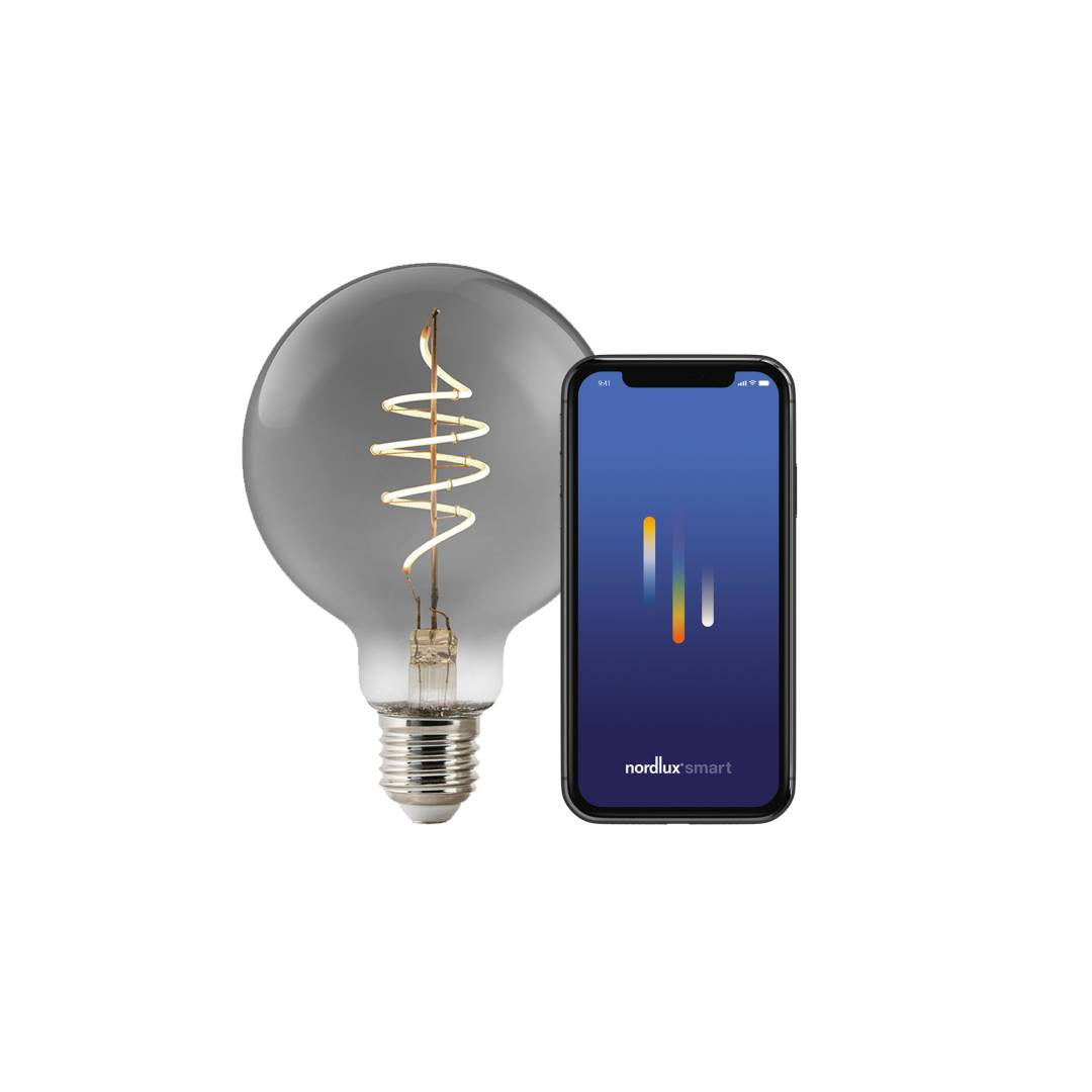 Smart E27 Deco G95 1800K 100 lm Smoky