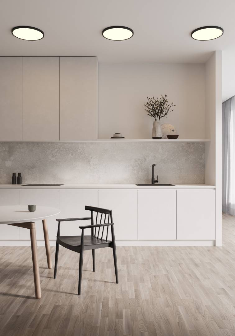 Oja Smart 42 LED-plafond svart