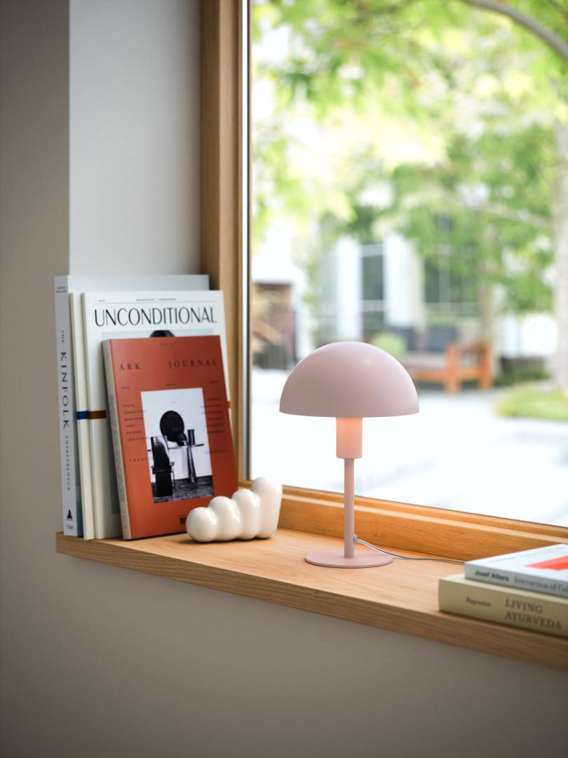 Ellen Mini bordslampa rosa