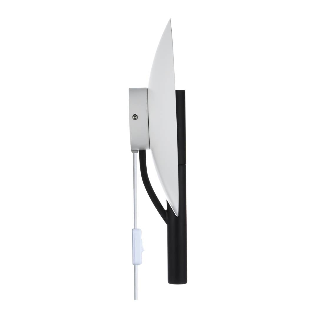Furiko vägglampa svart