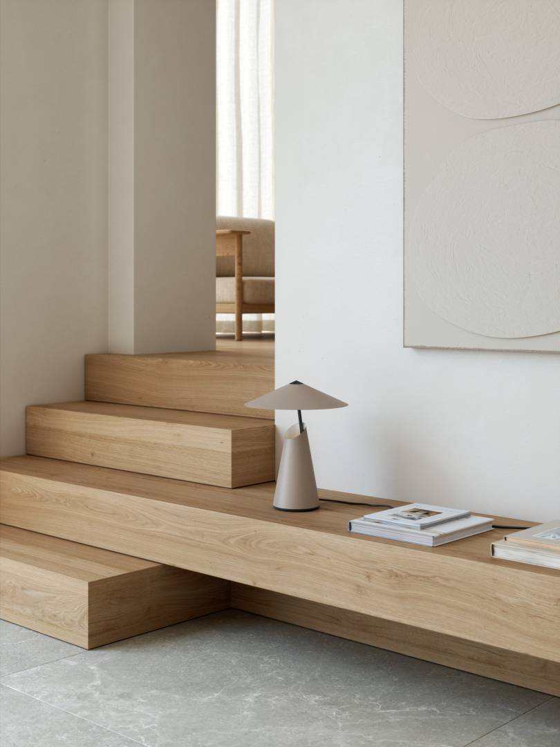Taido bordslampa brun
