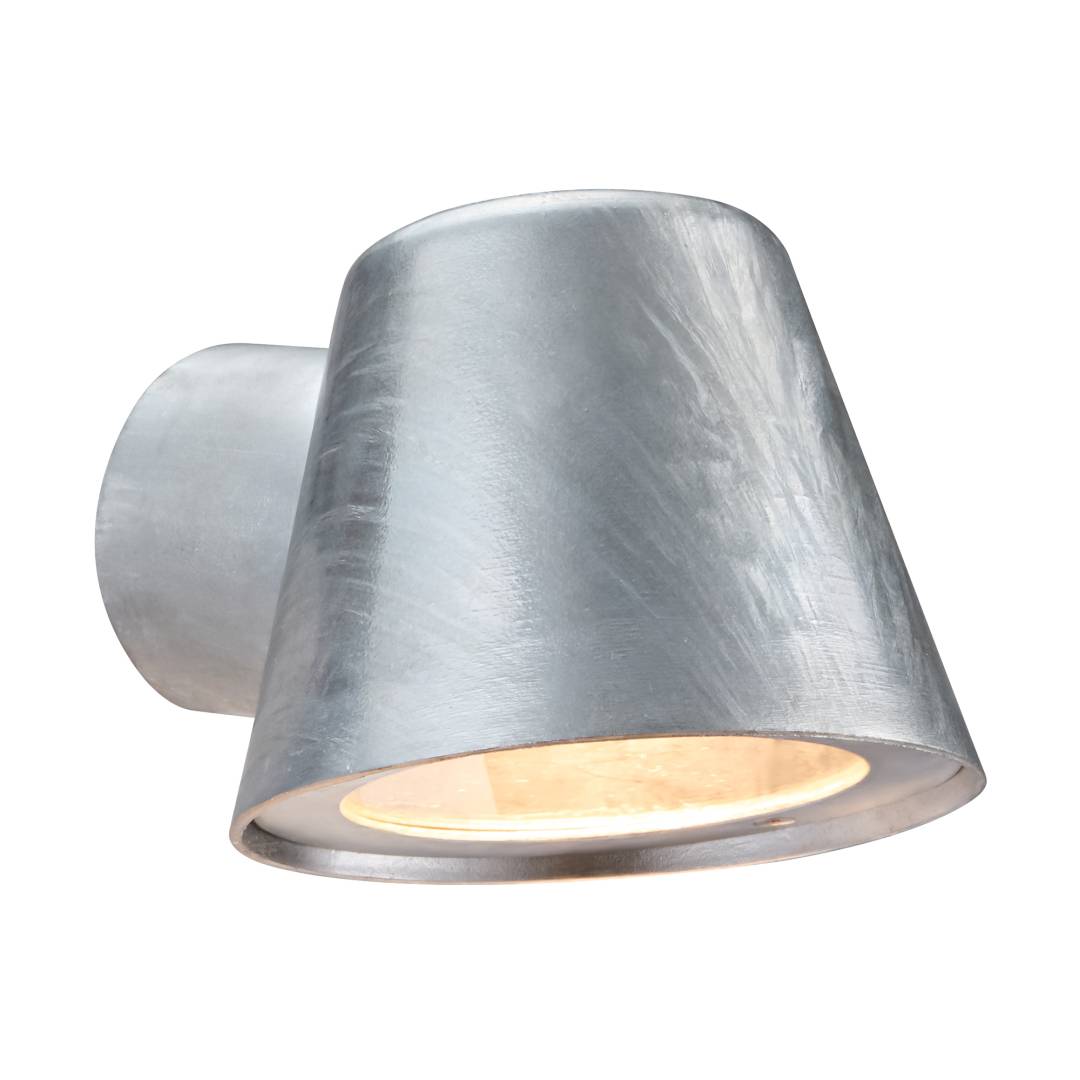 Aleria vägglampa galvaniserat stål