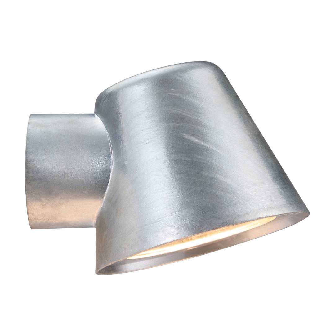Aleria vägglampa galvaniserat stål