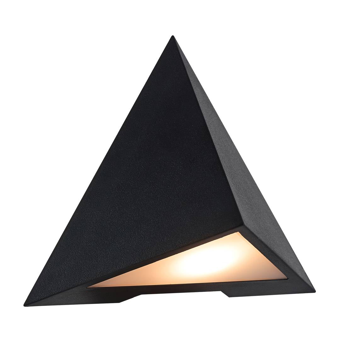 Konit vägglampa svart