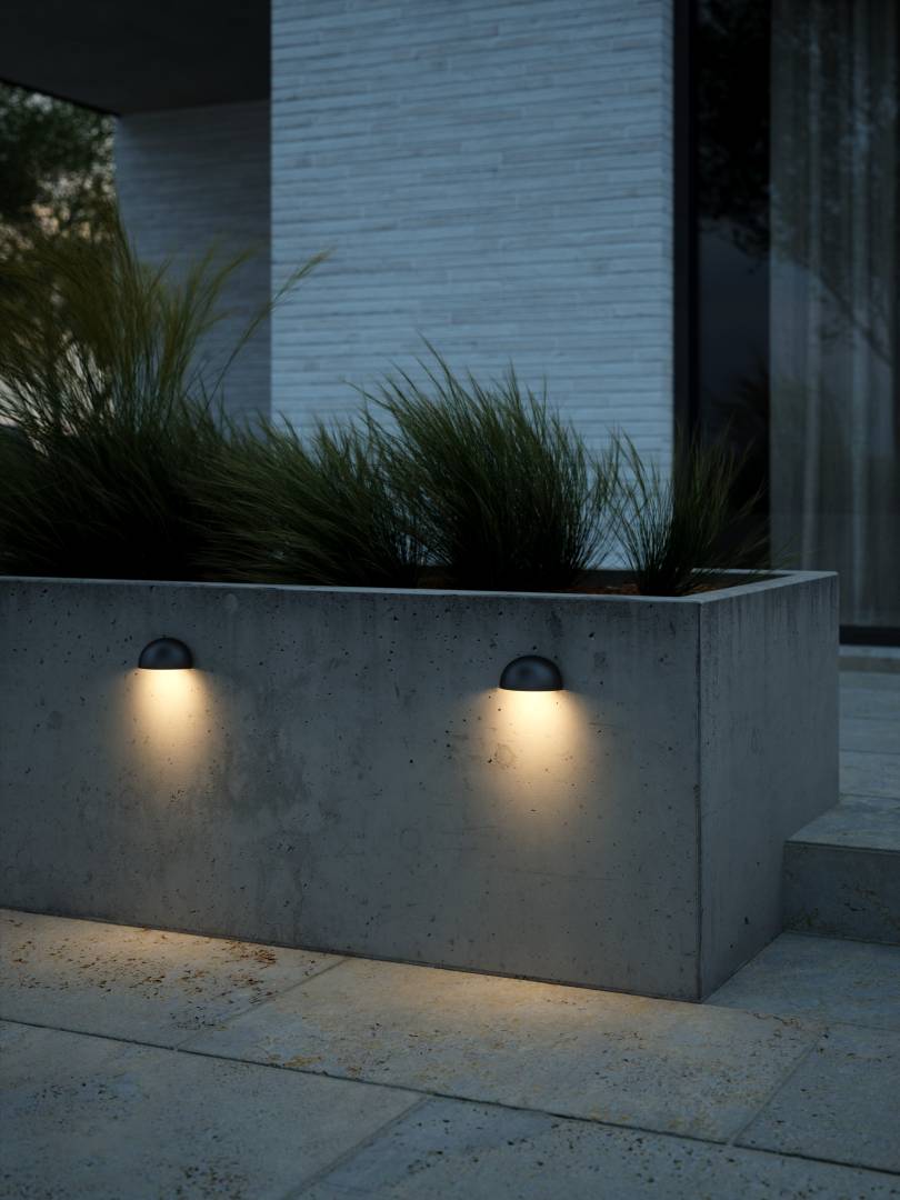 Scorpius seinävalaisin musta (muovi)