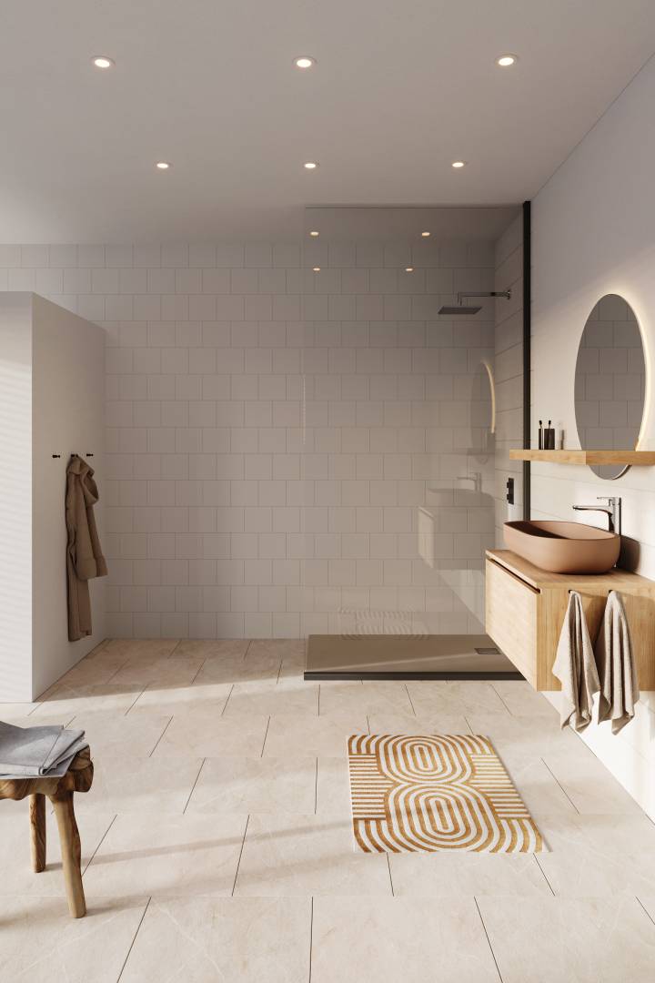 Leonis LED-alasvalo 2700K IP65 1-kit valkoinen