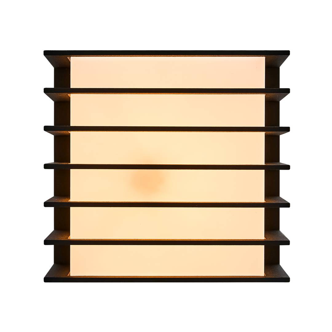 Fluctus 13 vägglampa svart