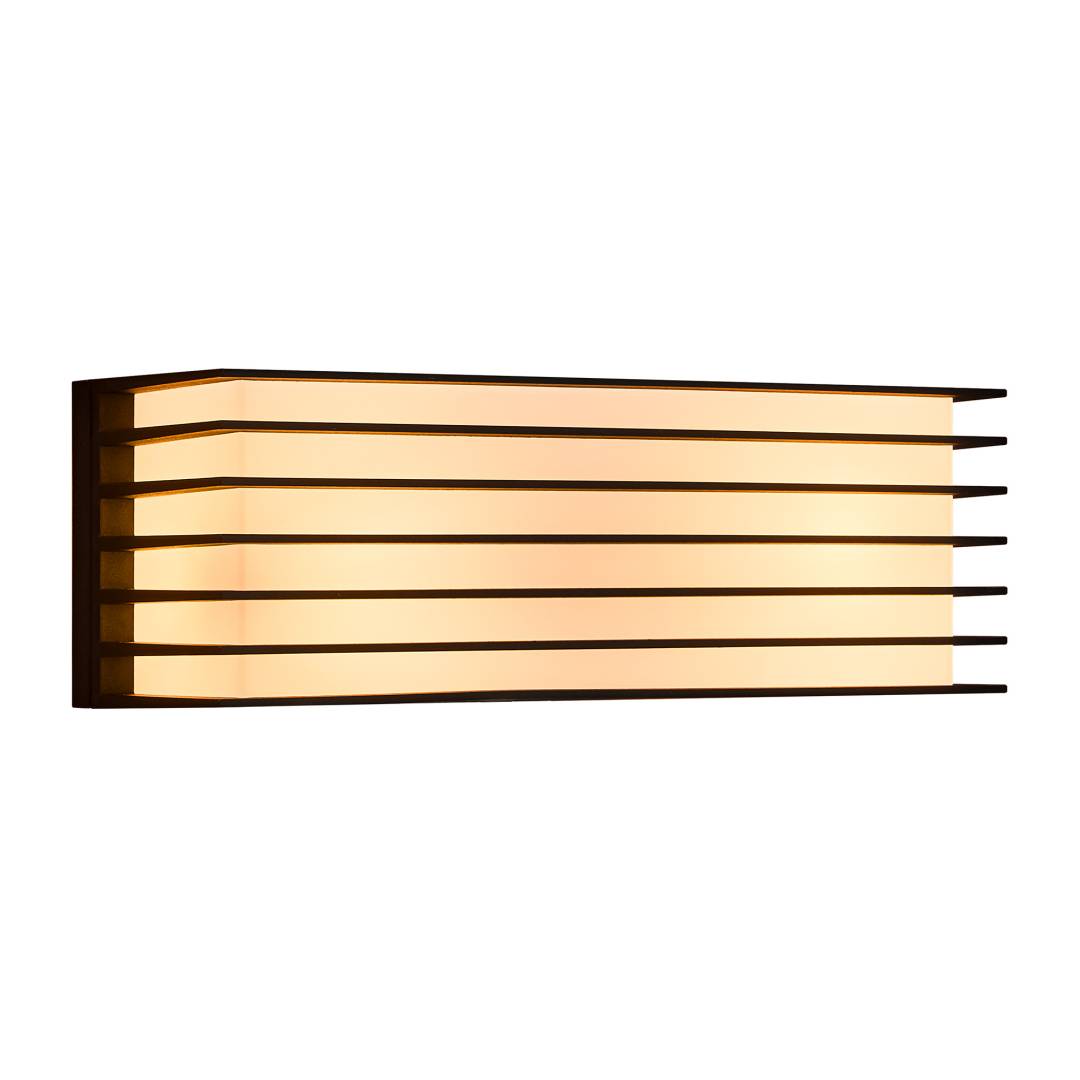 Fluctus 28 vägglampa svart