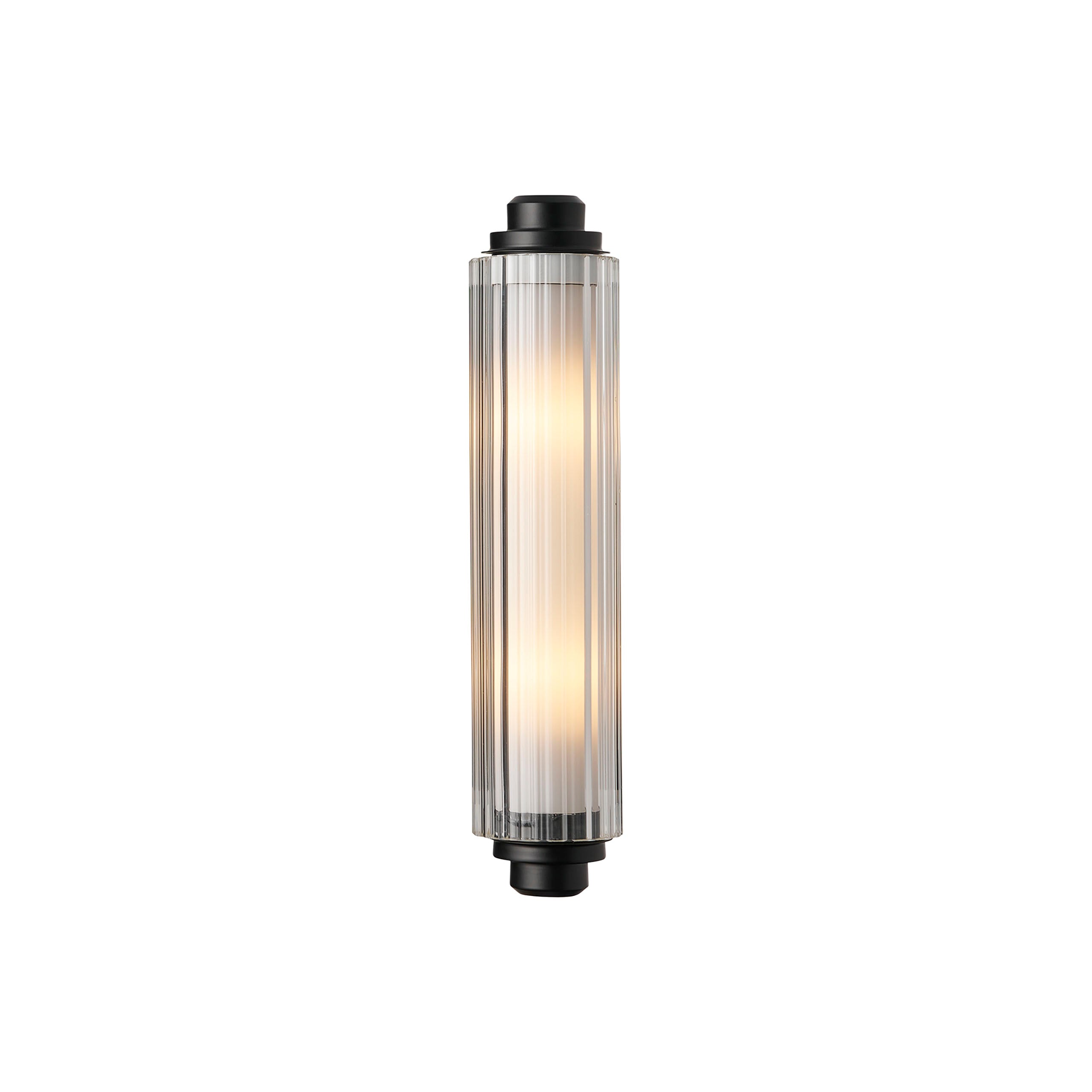Nimal Double vägglampa svart