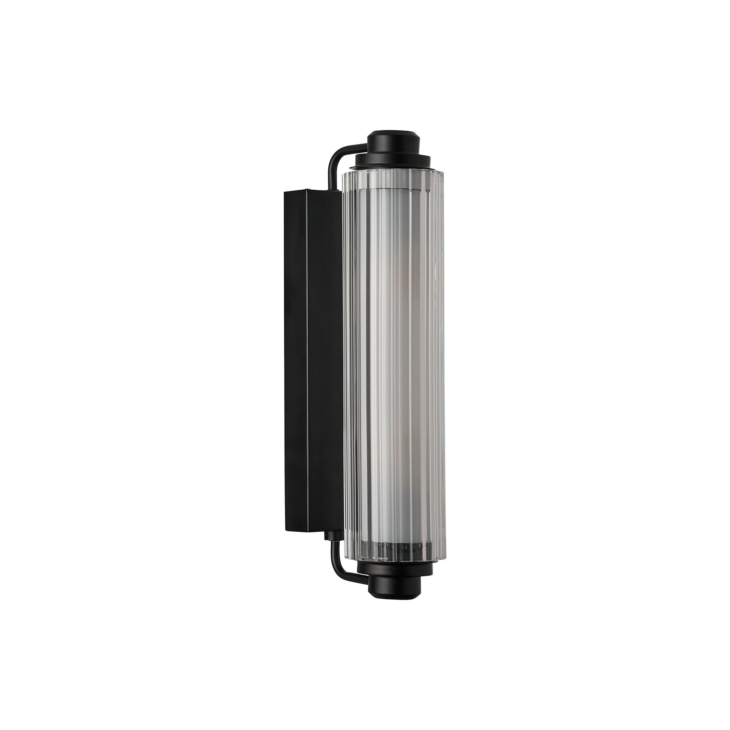 Nimal Double vägglampa svart