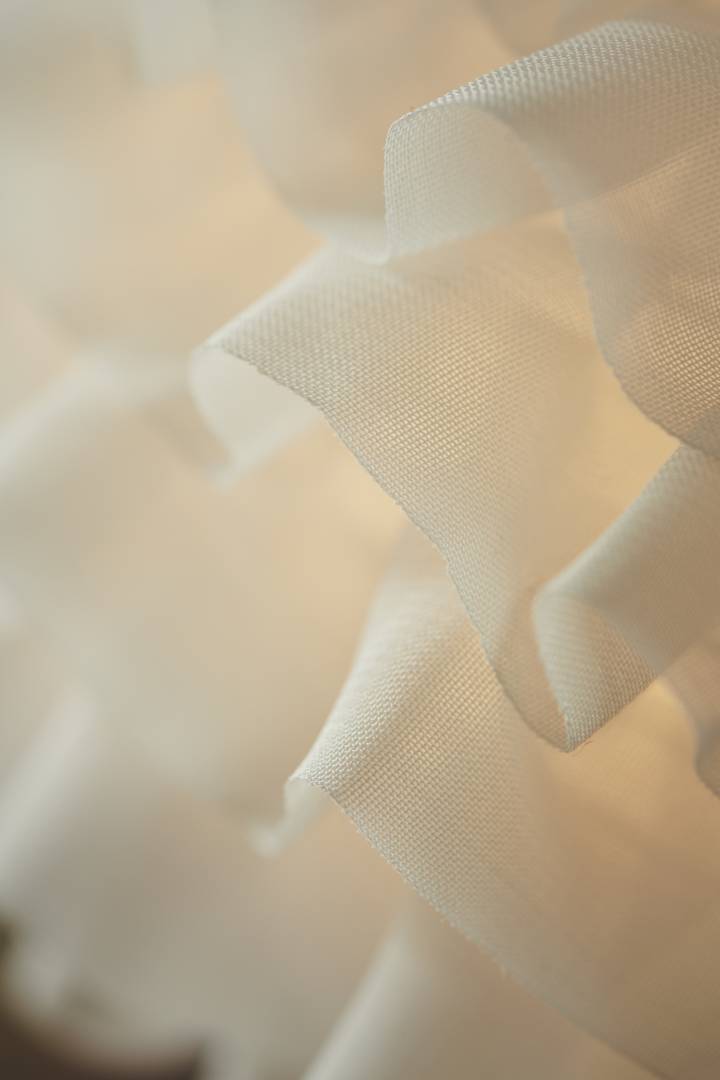 Villo Chiffon 30 takskärm vit