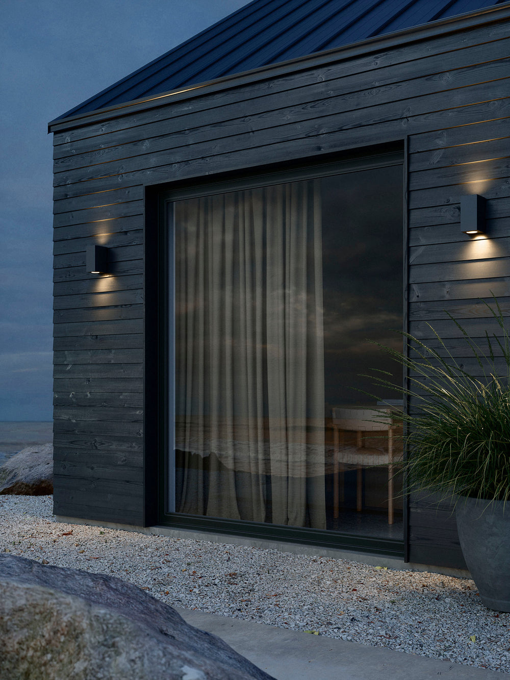 Canto Maxi Kubi 2 Seaside seinävalaisin musta