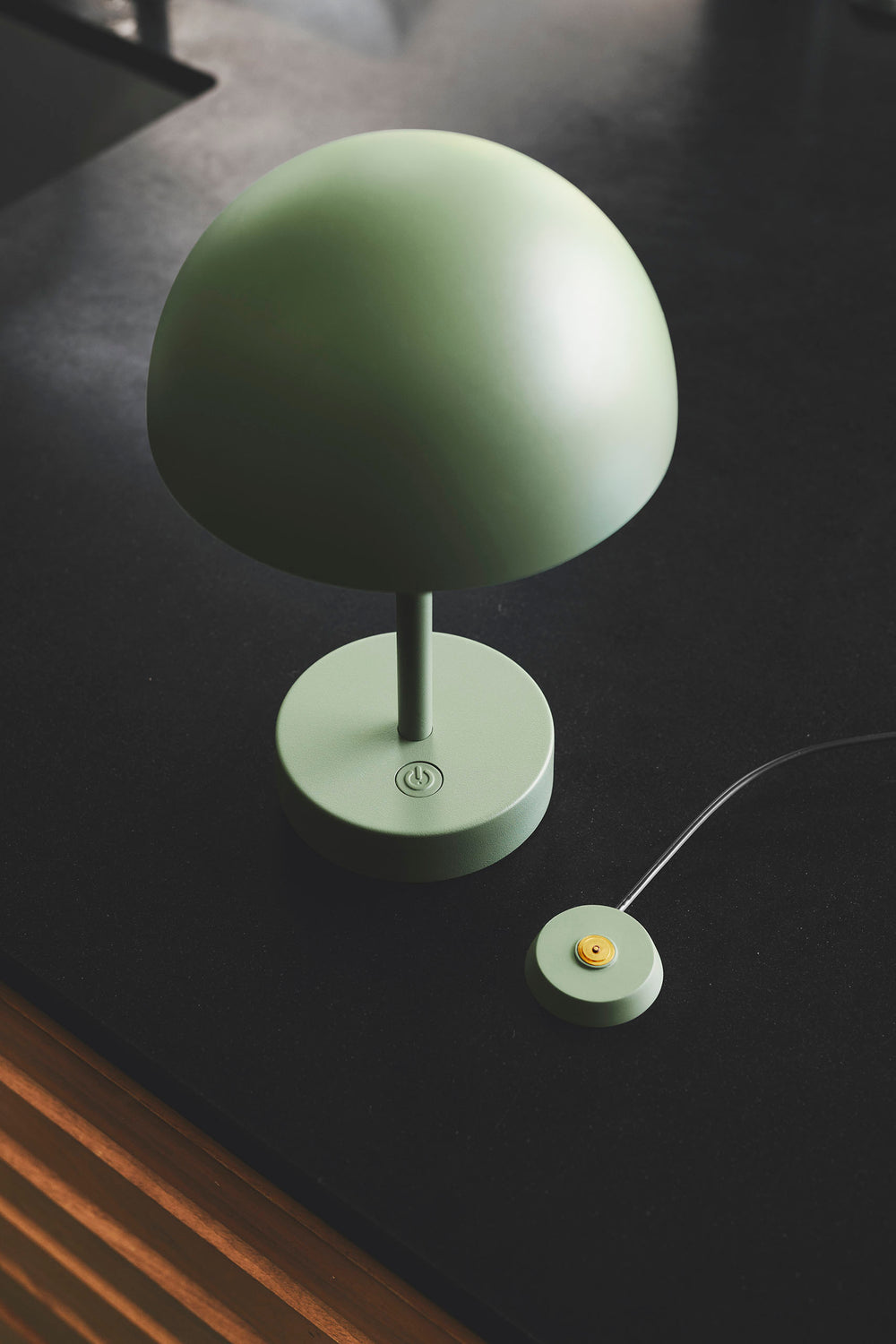 Ellen To-Go ladattava valaisin oliivi