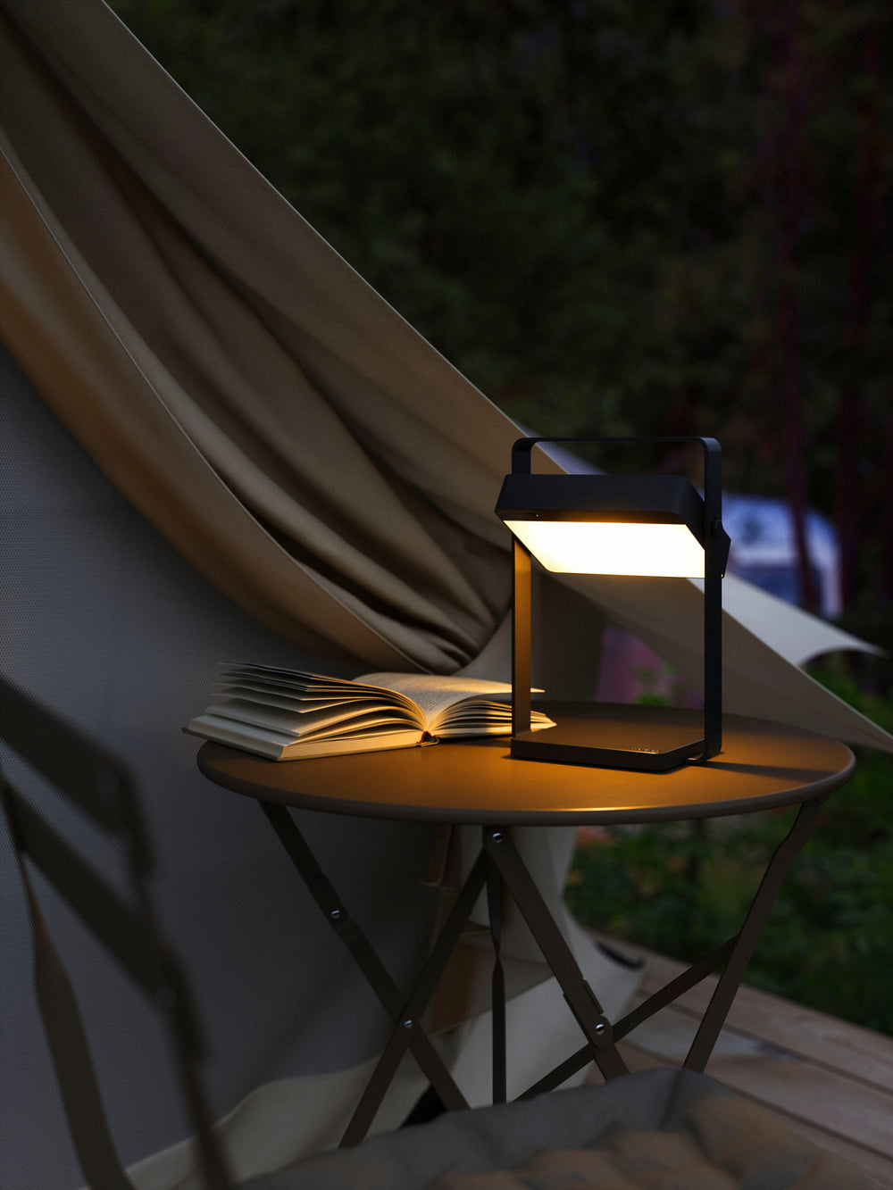 Saulio To-Go aurinkokennovalaisin musta