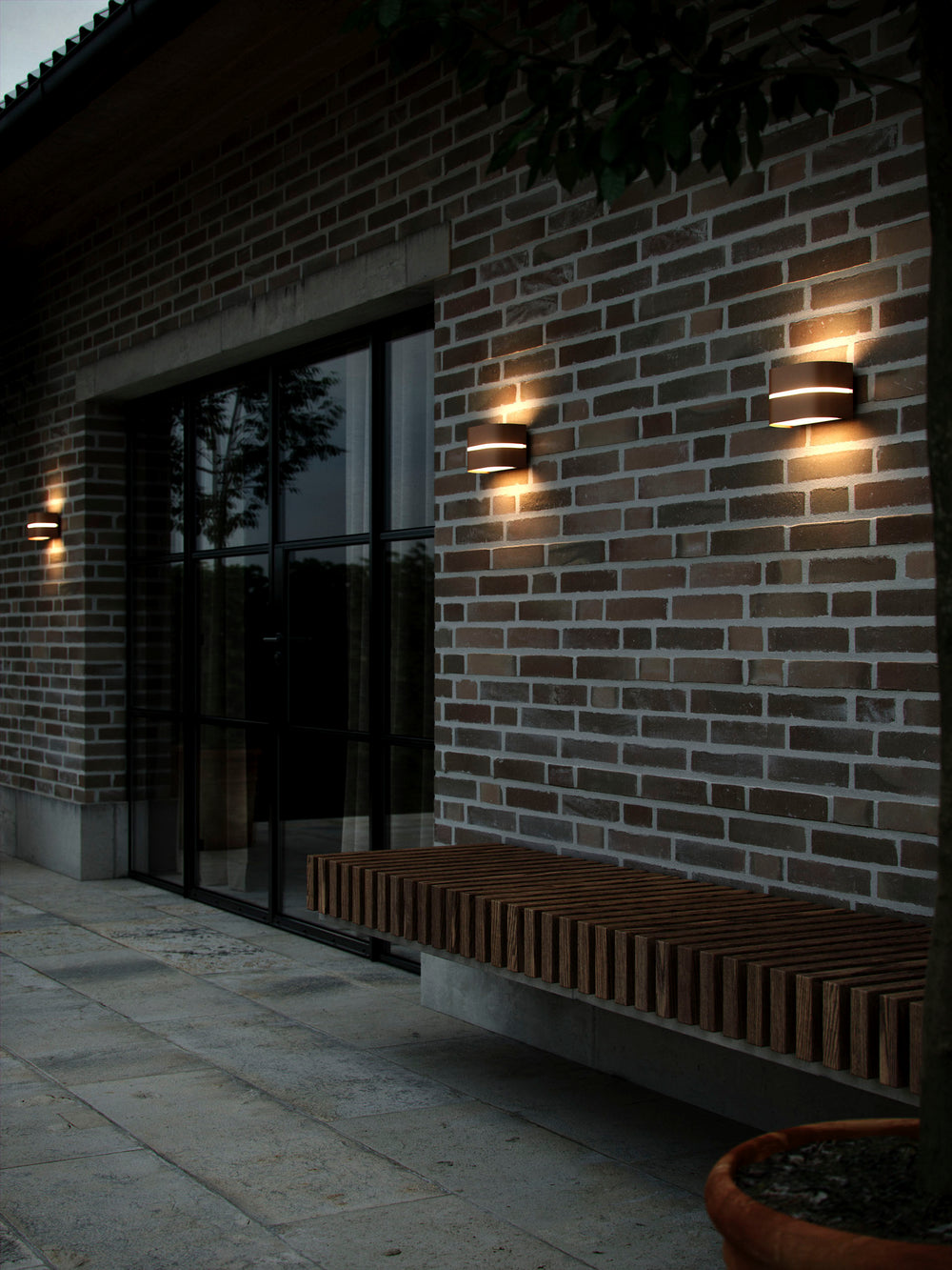 Sibelis seinävalaisin ruskea