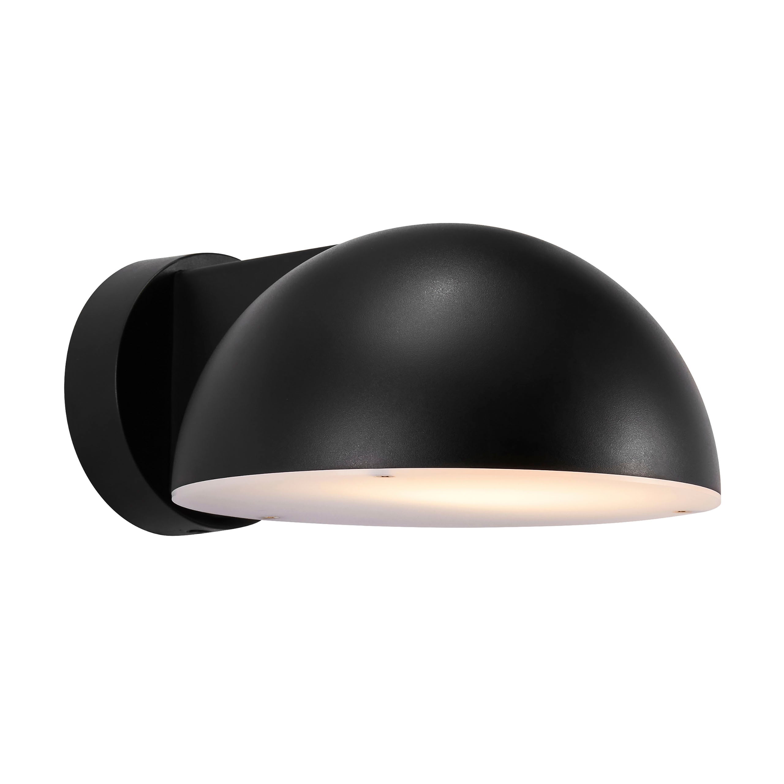 Clarso vägglampa svart