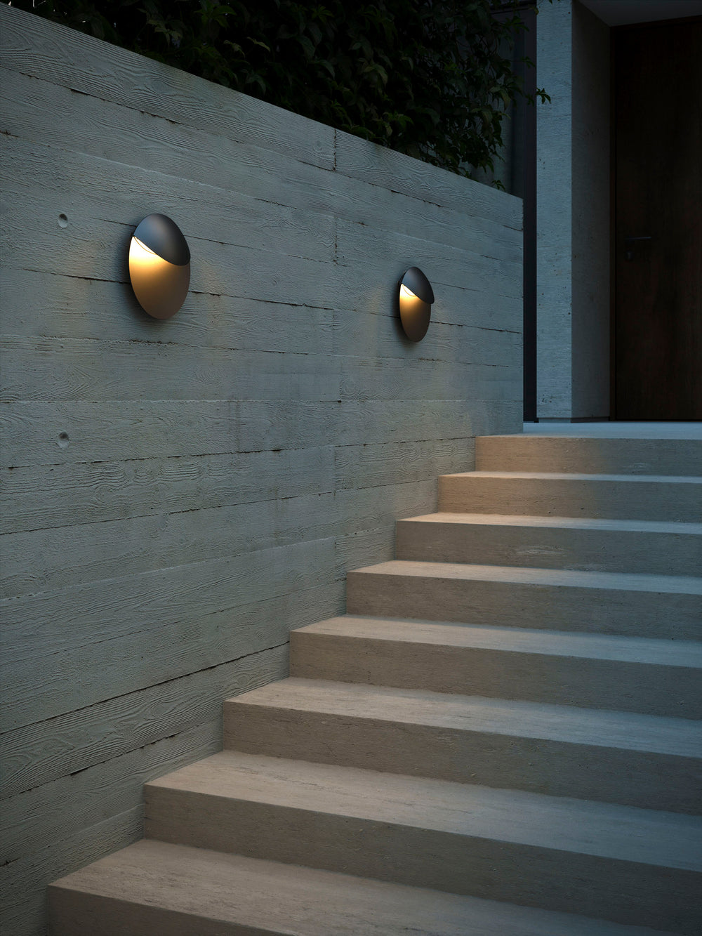 Valopin Seaside seinävalaisin musta