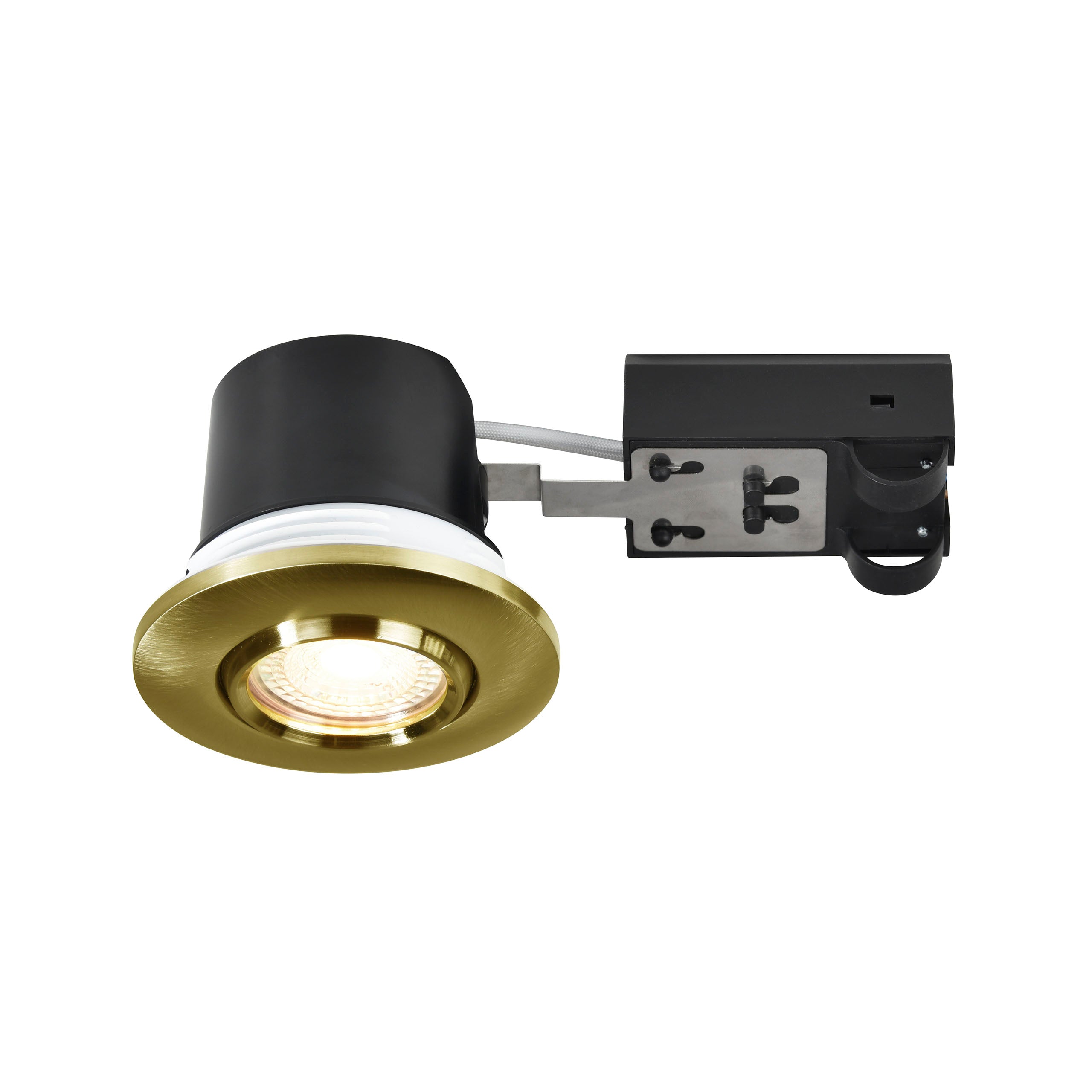 Umberto downlight IP44 mässing