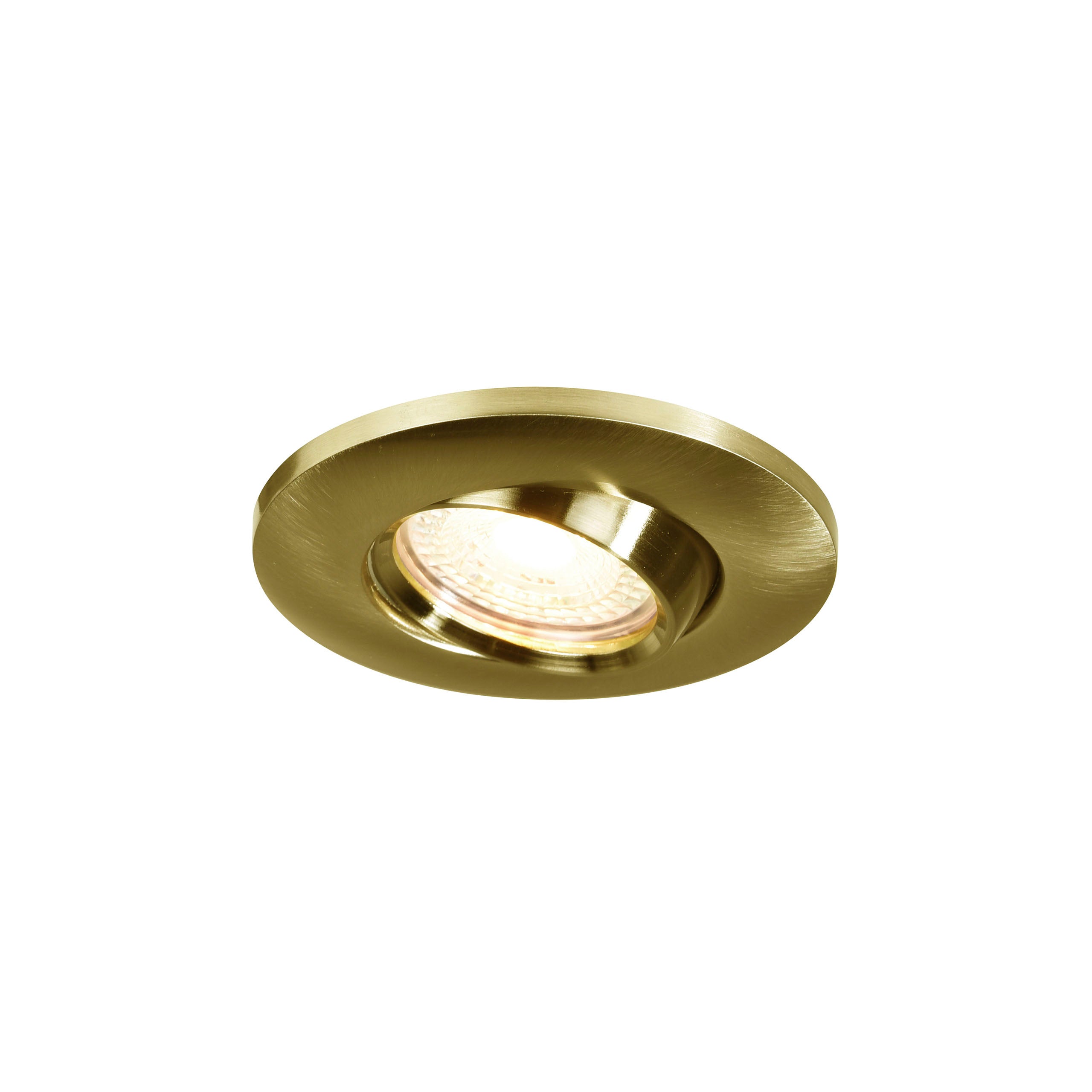 Umberto downlight IP44 mässing