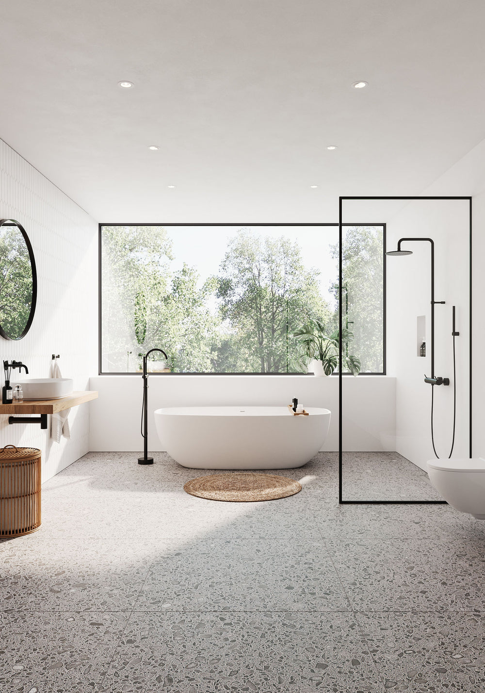 Rosalee alasvalo valkoinen