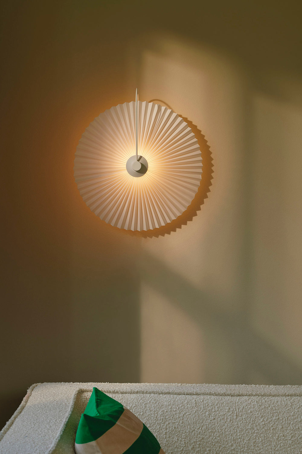 Nadia vägglampa vit