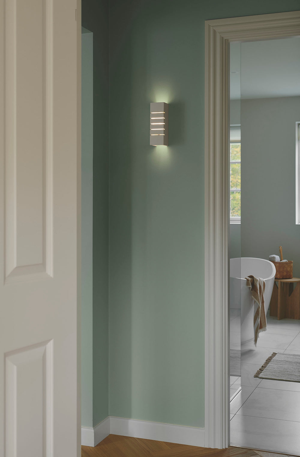 Lancio Square seinävalaisin valkoinen