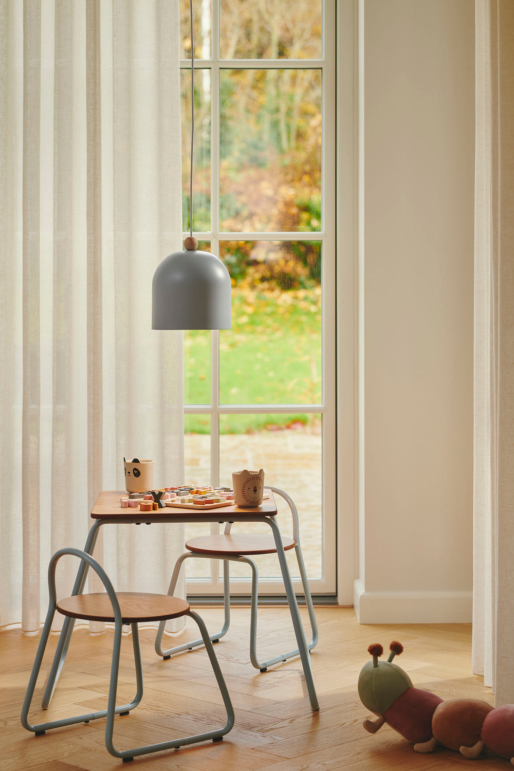 Gaston riippuvalaisin sininen