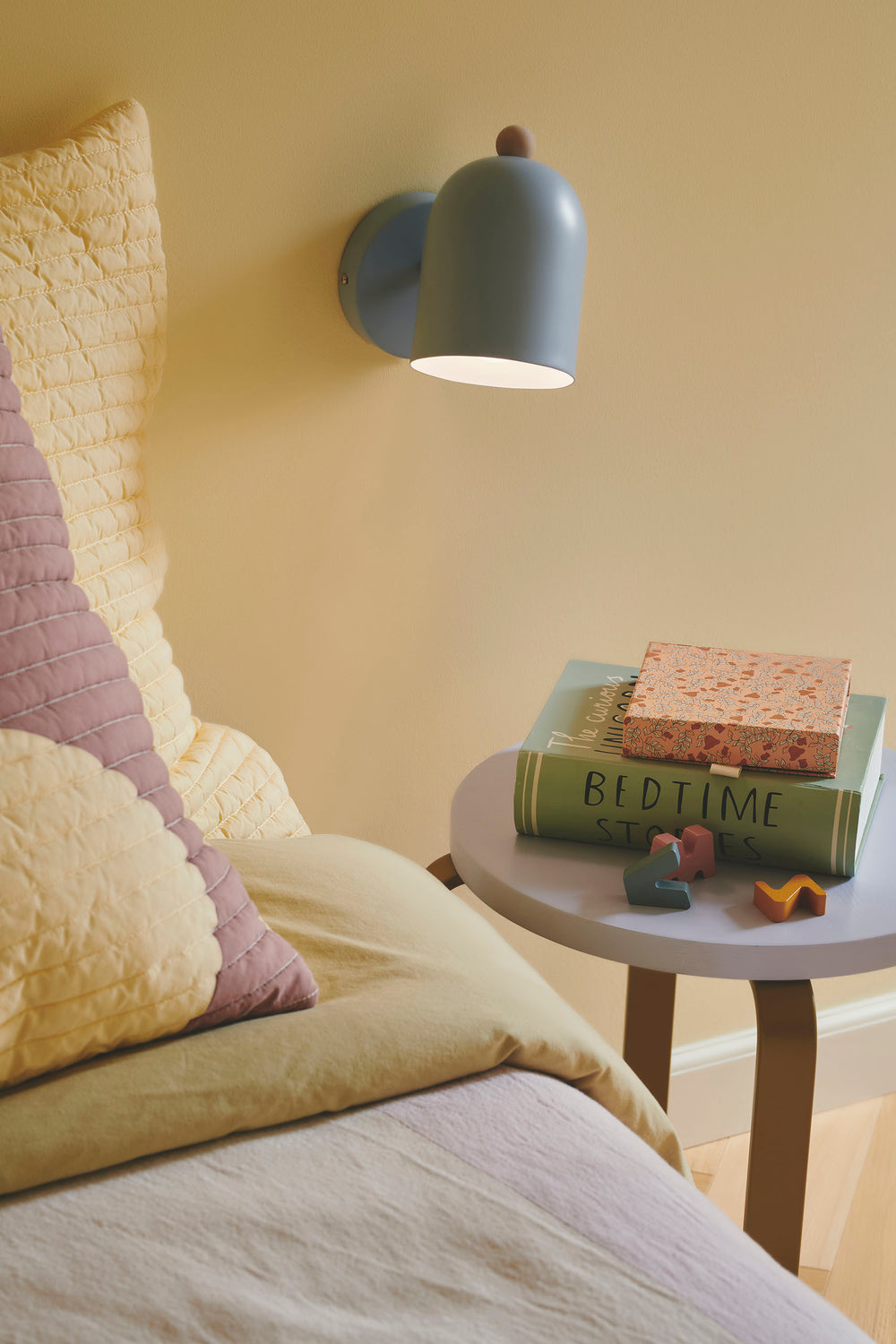 Gaston seinävalaisin sininen