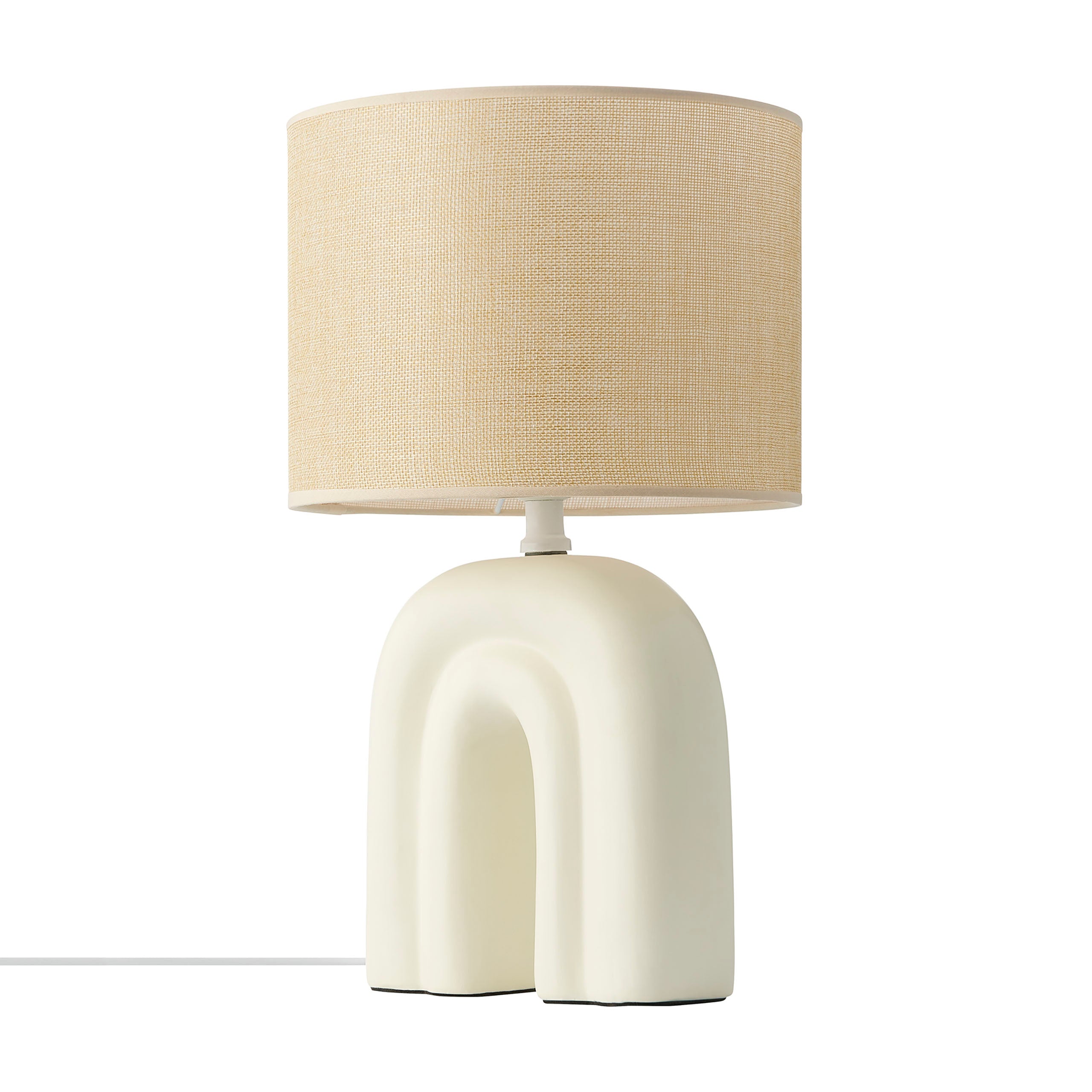 Haze bordslampa beige