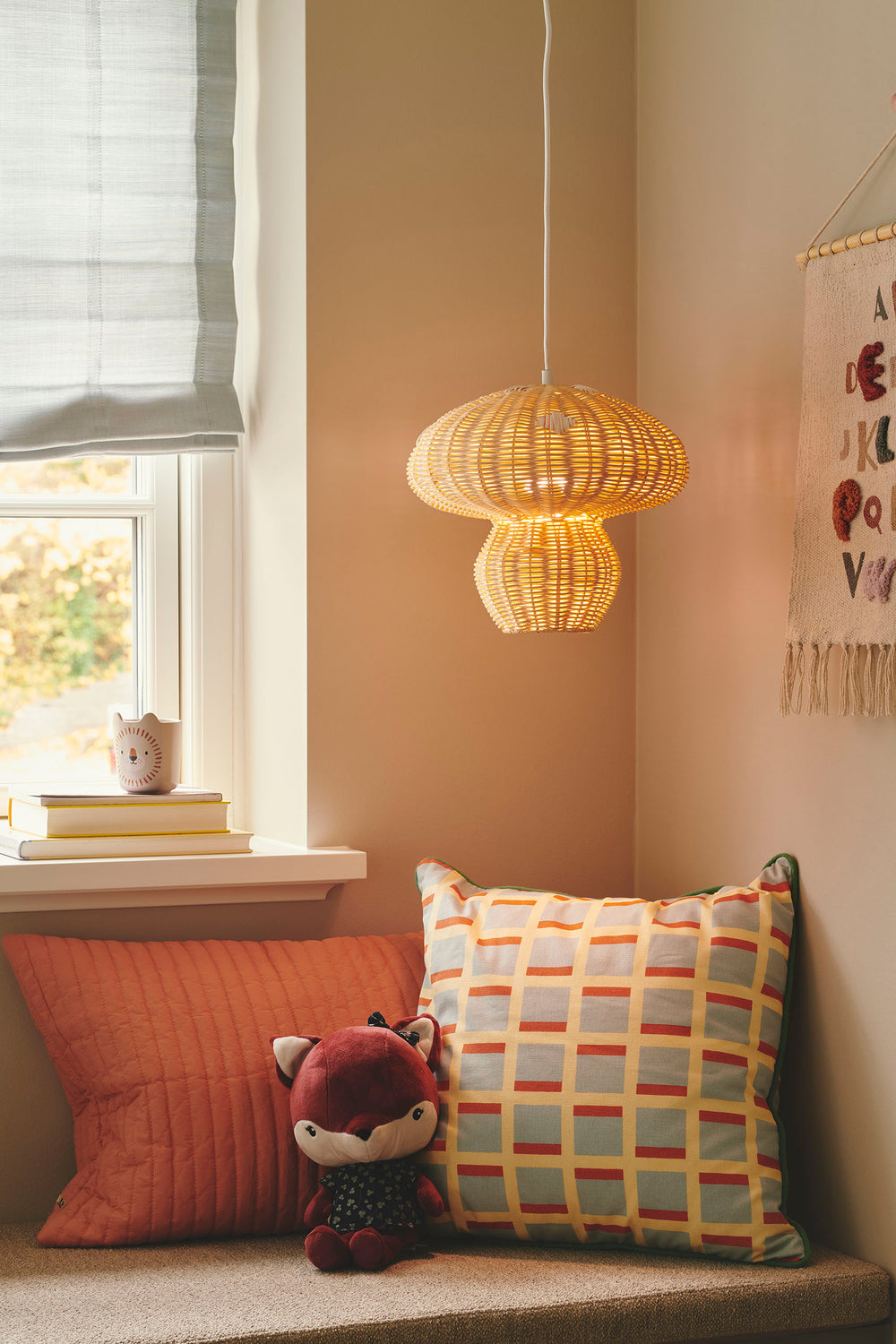 Allie pendel träfärg