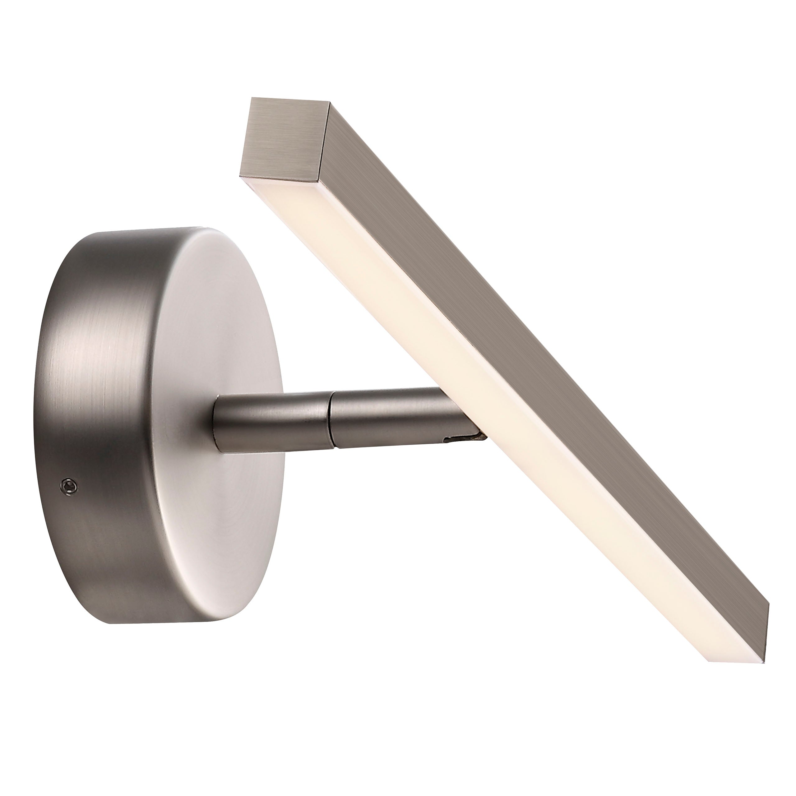 Ip S13 40 vägglampa borstat stål