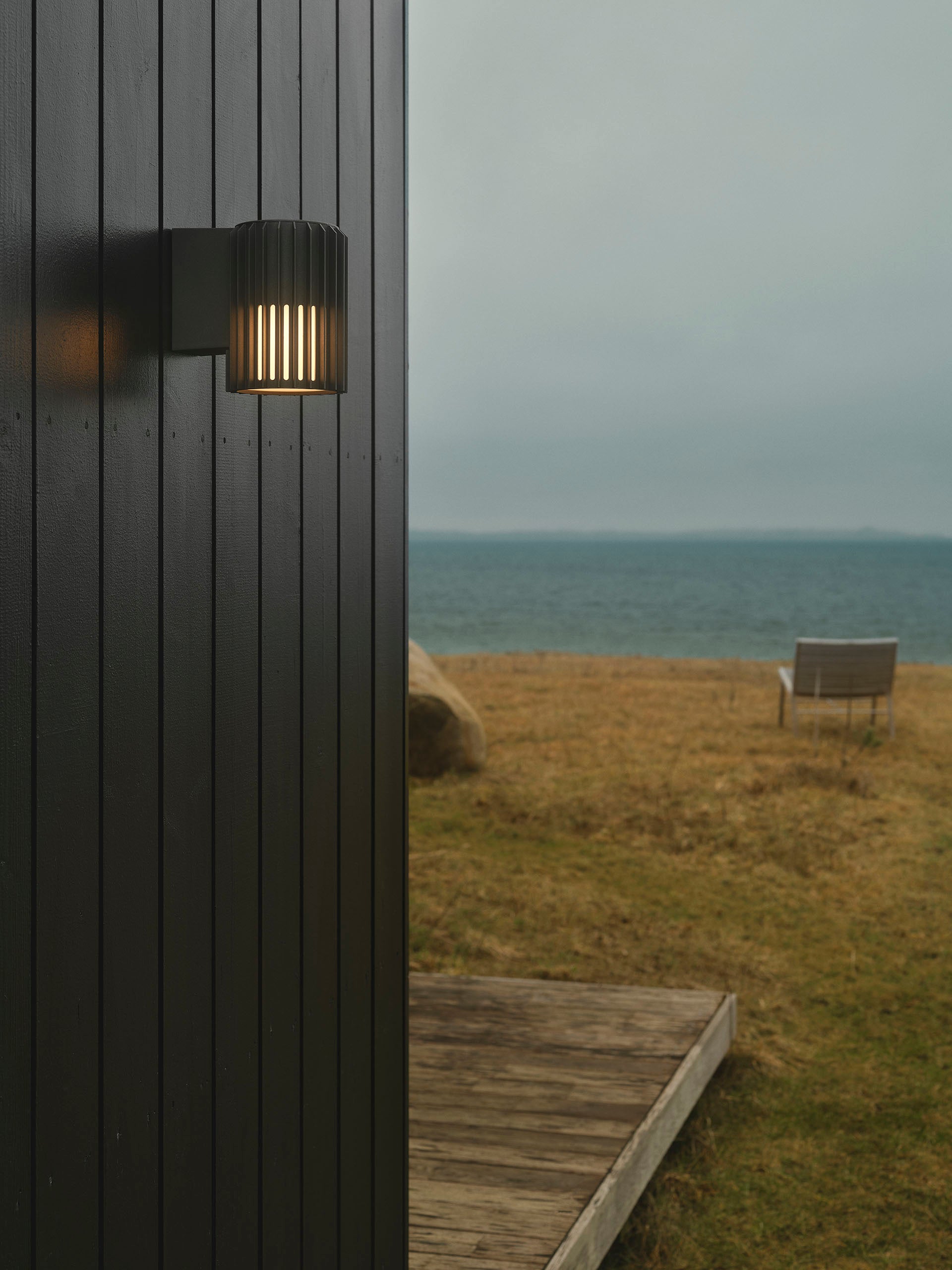 Aludra Seaside väggarmatur antracit