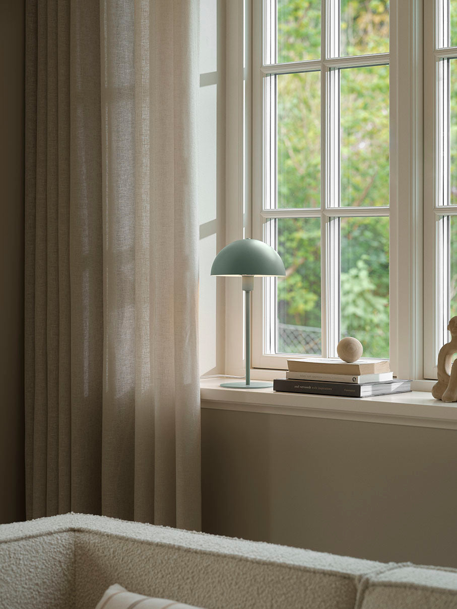 Ellen 20 pöytävalaisin utuinen vihreä