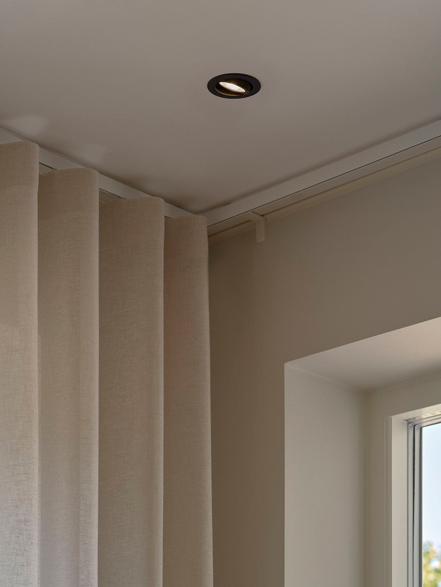 Monolo downlight 1-kit svart