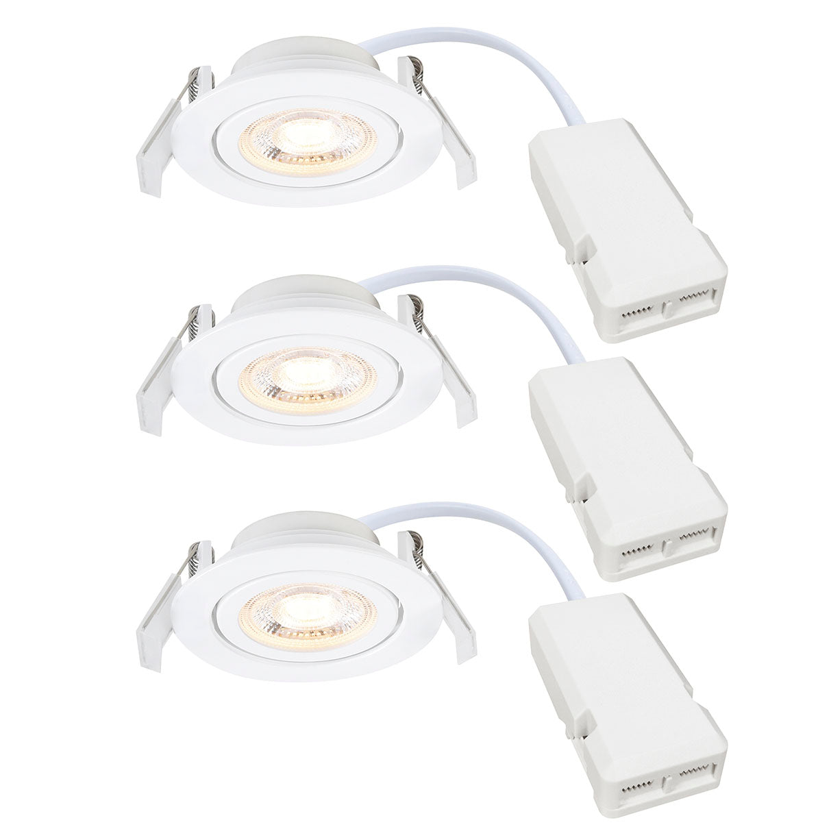 Monolo downlight 3-kit vit