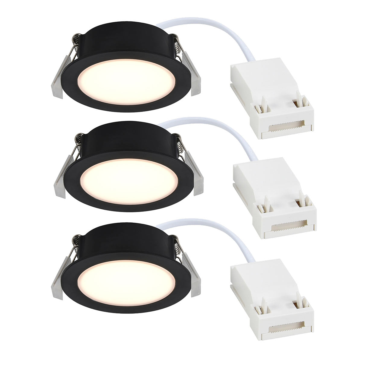 Olea downlight 3-kit svart