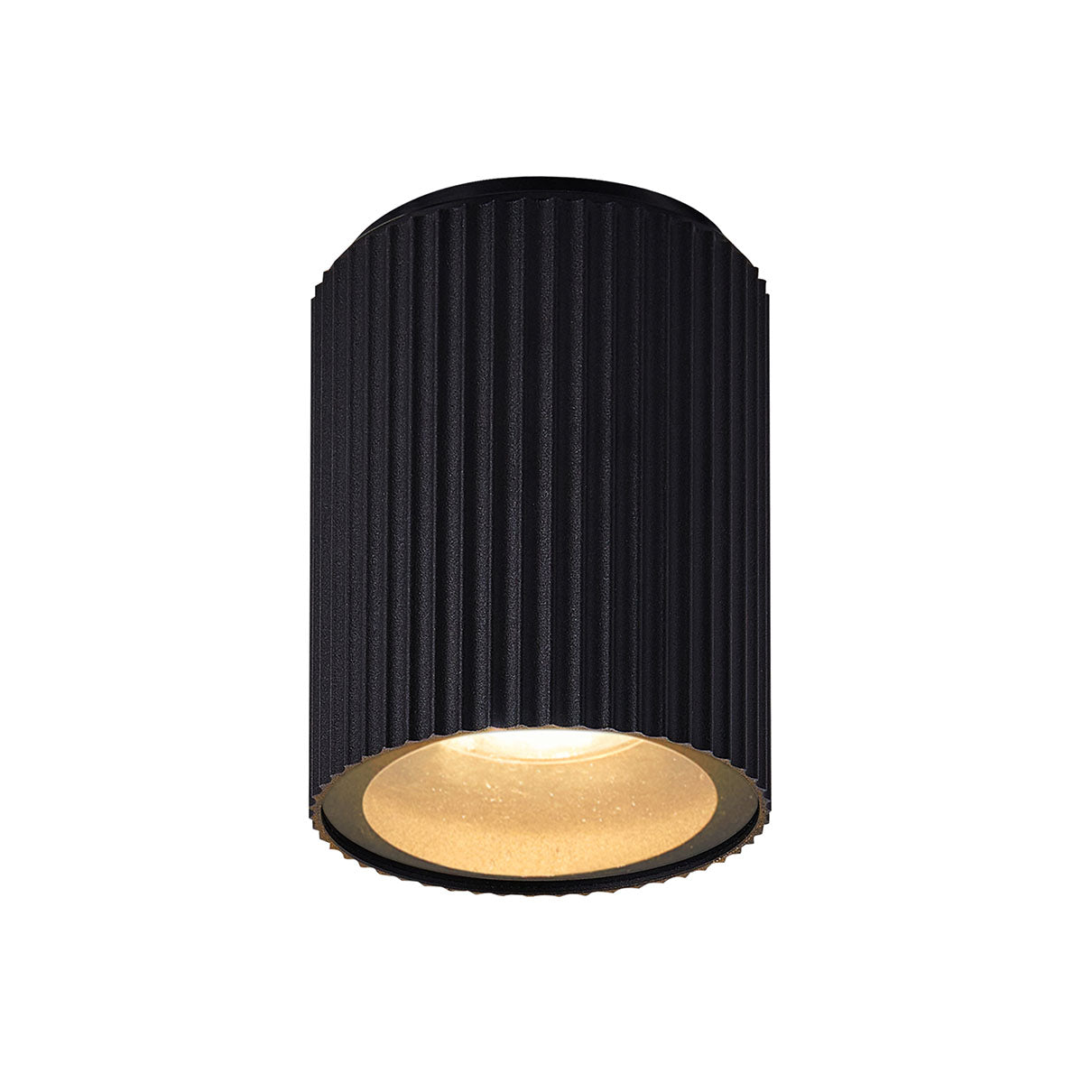 Kyklop Ripple taklampa svart