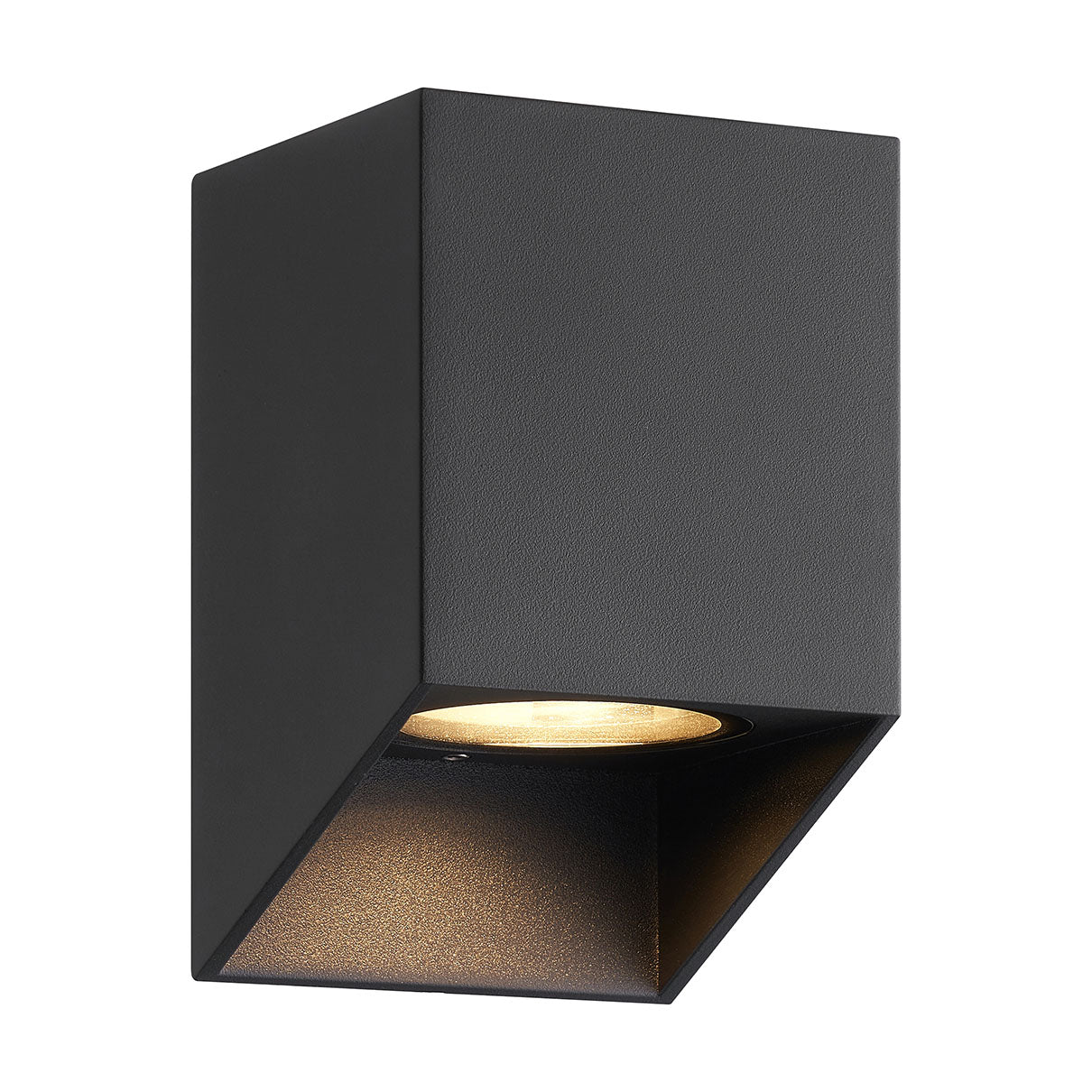 Nico Square vägglampa svart
