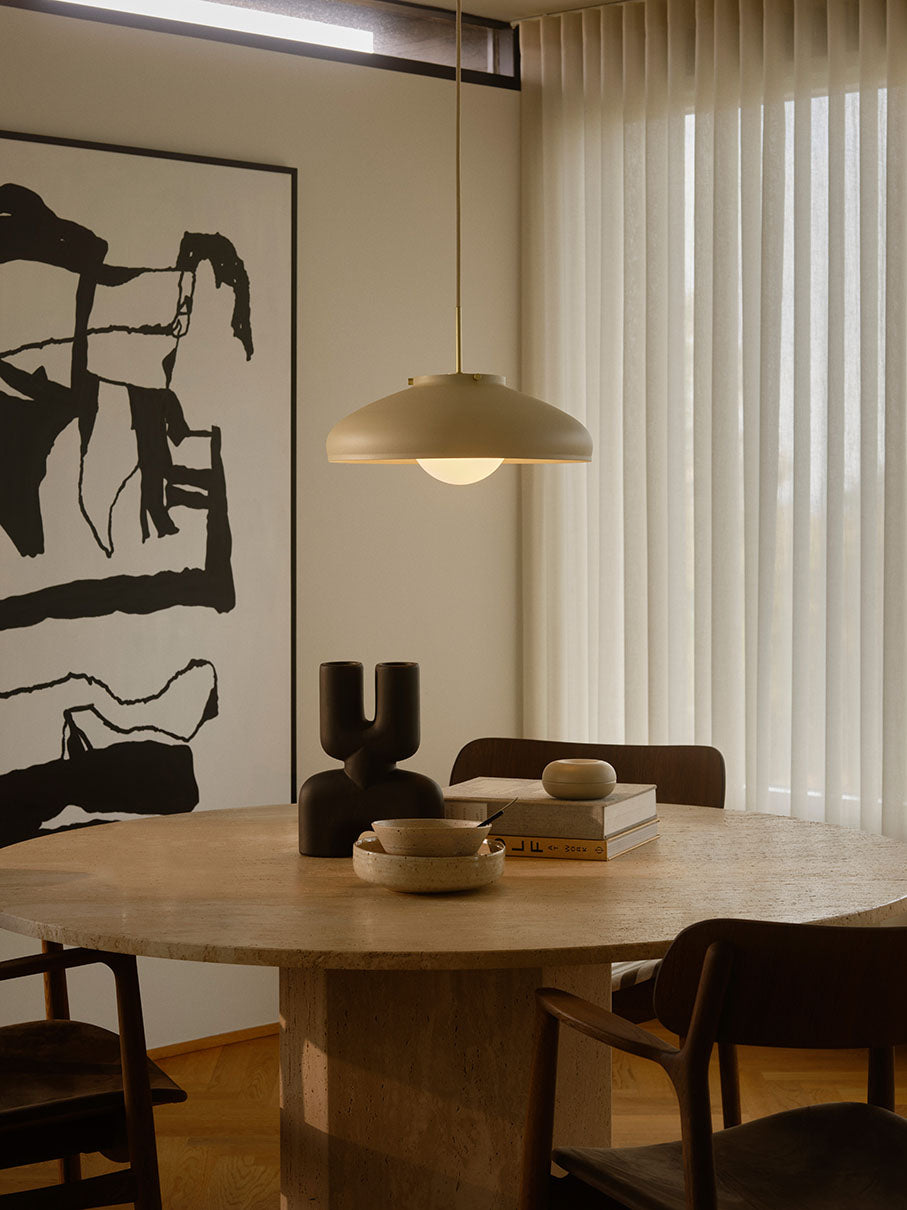 Latif riippuvalaisin beige