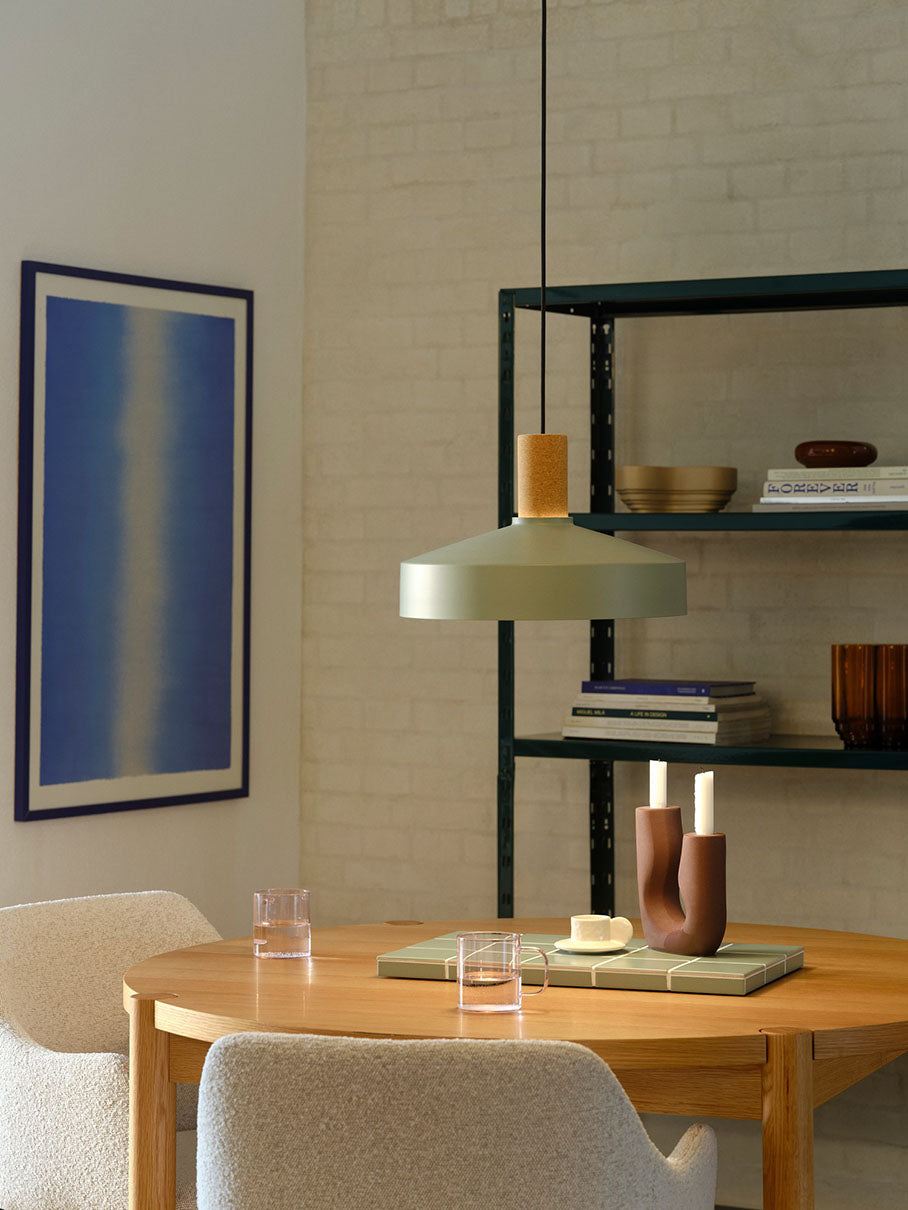 Elvas cork riippuvalaisin vihreä